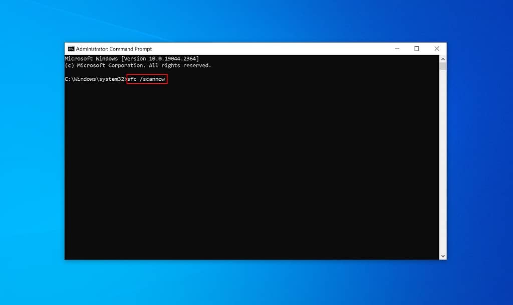 write command prompt