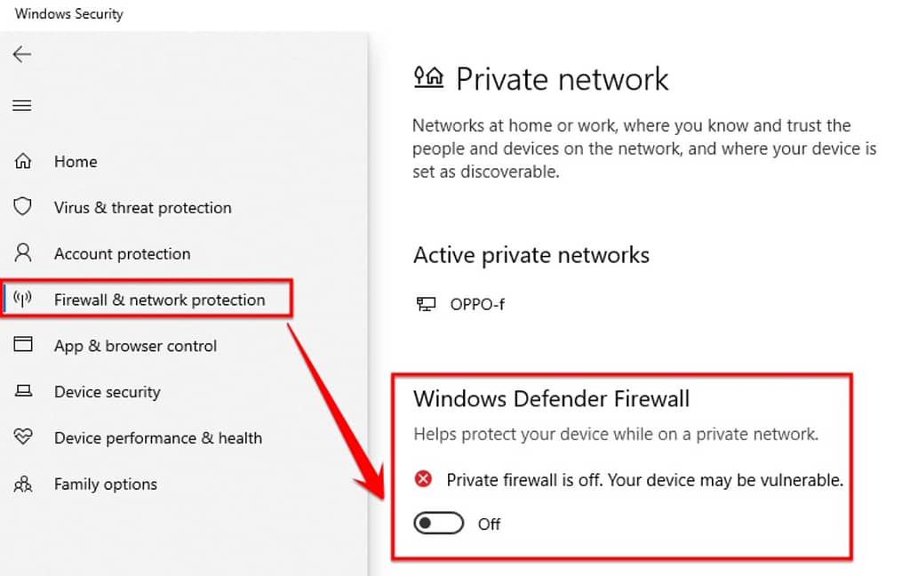 check your antivirus and firewall