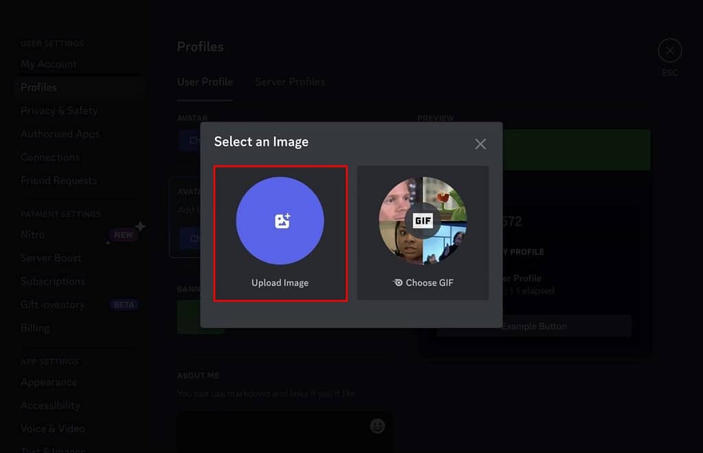 fix blurry profile picture by replacing blurry discord profile picture through desktop browser 1