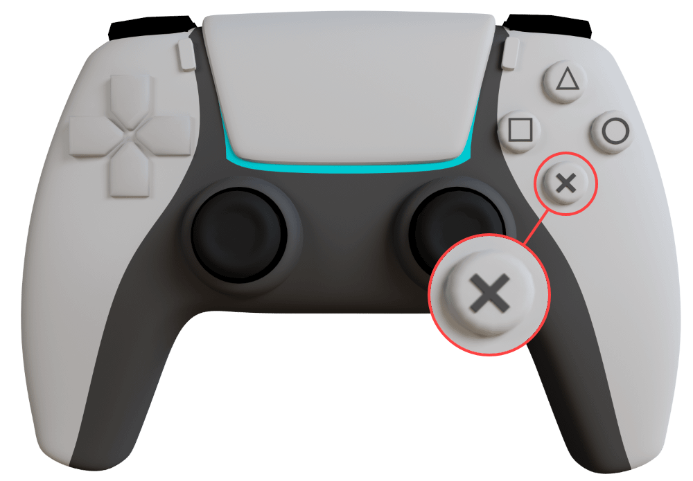 X button on Dualshock 4 1