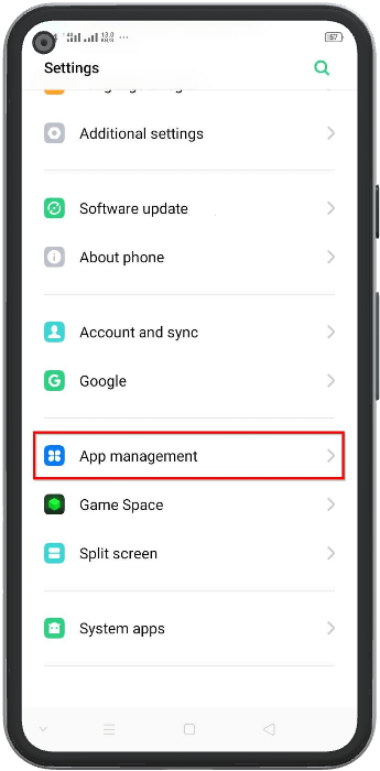 apps option